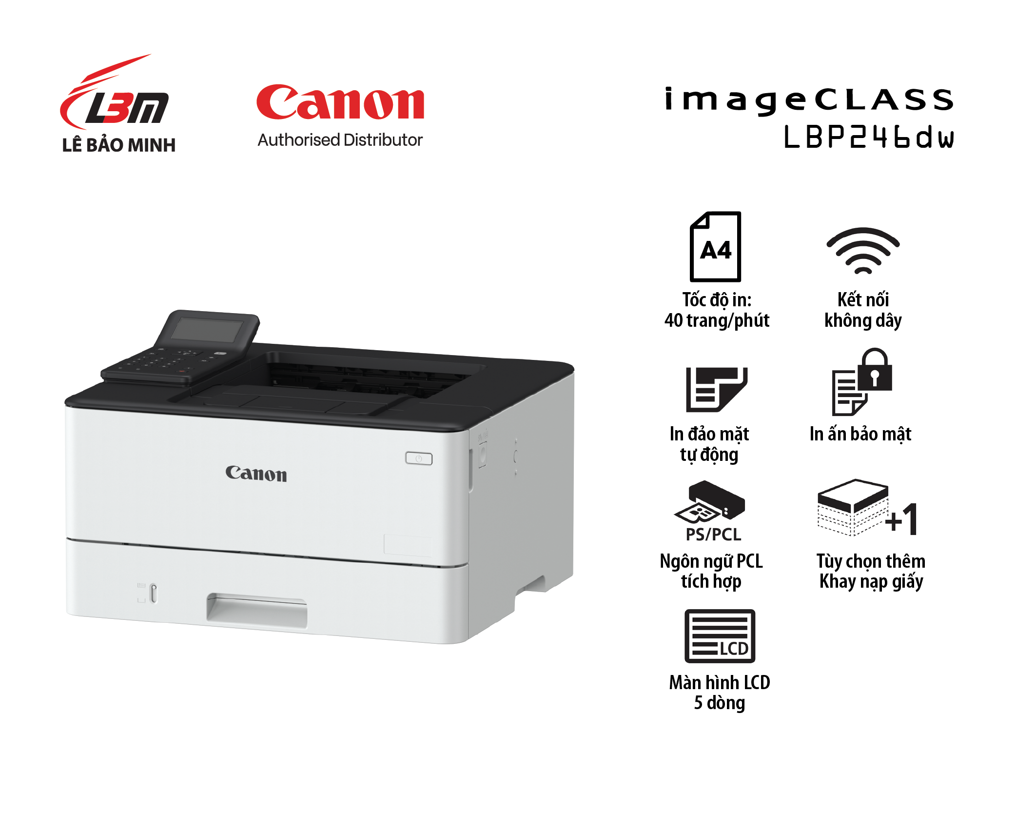 Máy in Canon LBP 246dw